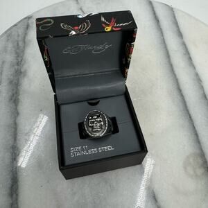 NWT Ed Hardy ring Stainless steel ring size 11